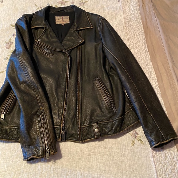 Wilsons Leather Other - Leather Motorcycle Jacket